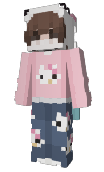Minecraft скин по нику ang3Lbunii