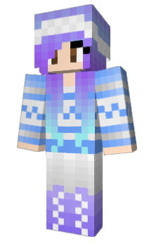Minecraft skin blueicecream