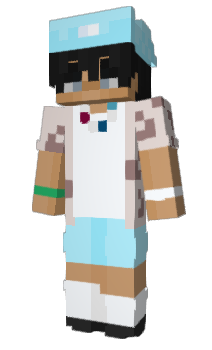 Minecraft скин по нику blxnded