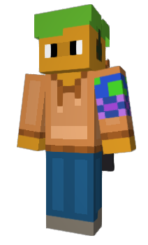 Minecraft скін по ніку brezecarrot
