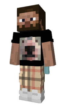 Minecraft скин по нику burberryleather