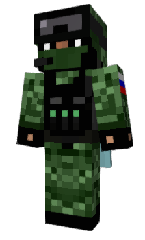 Minecraft скин по нику daquavic_Mc