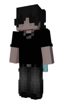 Minecraft skin deqressing