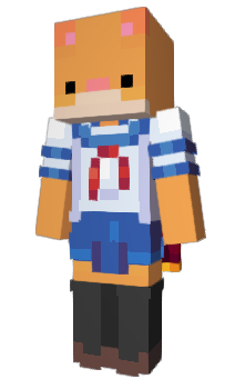 Minecraft skin dreamsicle