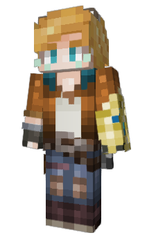 Minecraft skin fentyfoldfrank15