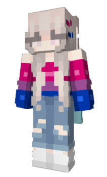 Minecraft скин по нику flowergrin