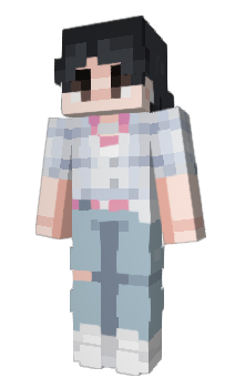 Minecraft skin fluffysnowflakes