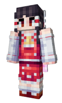 Minecraft skin halfiice