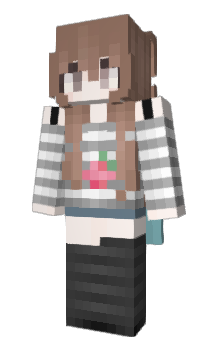 Minecraft скин по нику kuromiku_