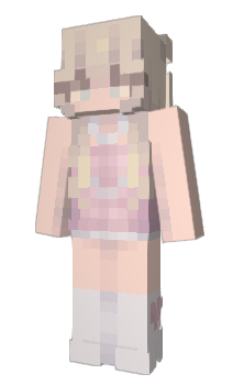 Minecraft скин по нику mel4niaa
