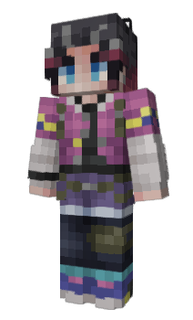 Minecraft skin naploony