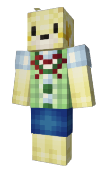Minecraft skin natblue
