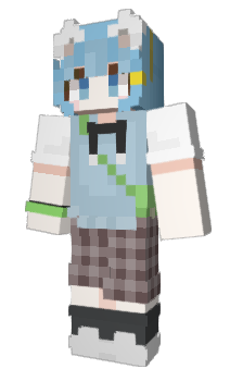 Minecraft skin nekokazokuL