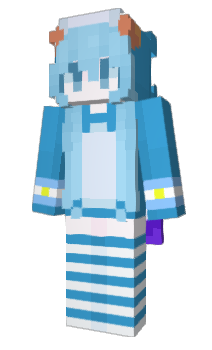 Minecraft скин по нику pakume0w