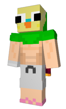 Minecraft skin popug