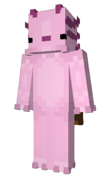 Minecraft скин по нику purplaxolotl