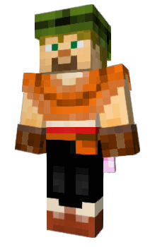 Minecraft скин по нику qnza