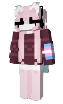 Minecraft skin snowykittyy