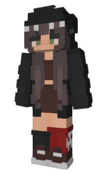 Minecraft скин по нику snowywolfgirl5
