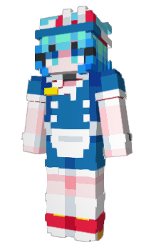 Minecraft скін по ніку thefloofycat