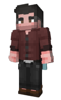 Minecraft скин по нику thewolfyone