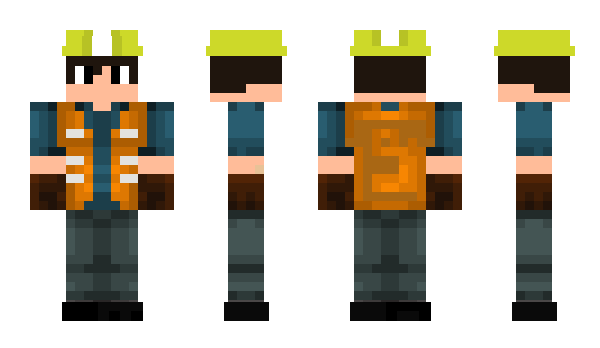 Minecraft skin Mr_Pedreiro