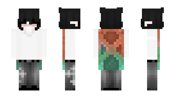 Minecraft скин по нику ItsIIwendie