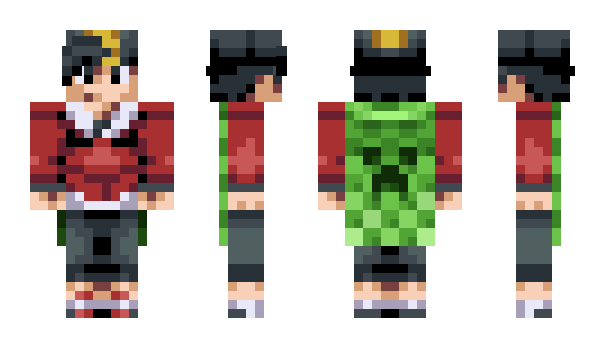 Minecraft skin Haruki