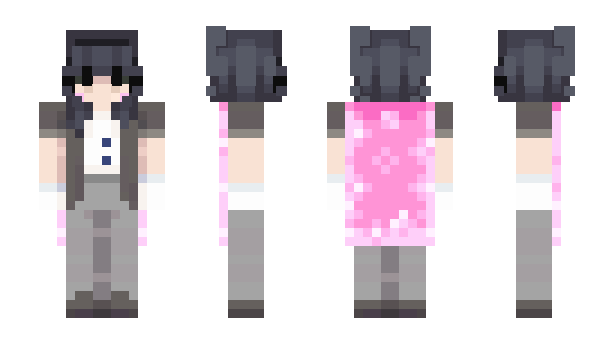 Minecraft skin CL0V3_0F_G4RLIC