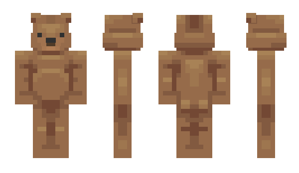 Minecraft skin tiqu