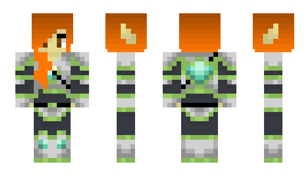 Minecraft skin sajira