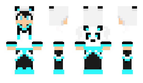 Minecraft skin Hakurawa