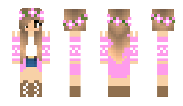 Minecraft skin PinkPearl