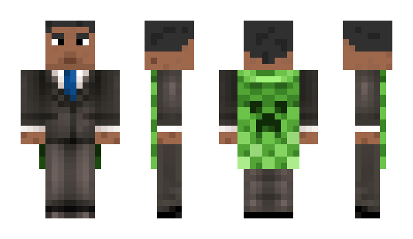 Minecraft skin BarackObama27