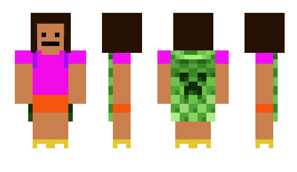 Minecraft skin nehravamkocky