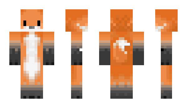 Minecraft скин по нику Foxici