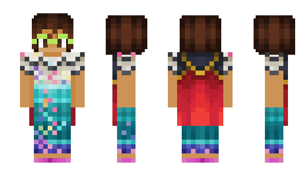 Minecraft skin ApertureChild