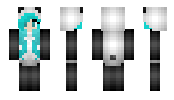 Minecraft skin PandyRabo