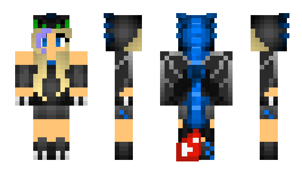 Minecraft skin Little_Blu