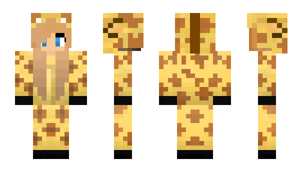 Minecraft skin Giraffeh