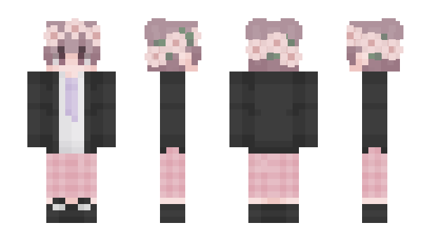 Minecraft skin Domovenokkk