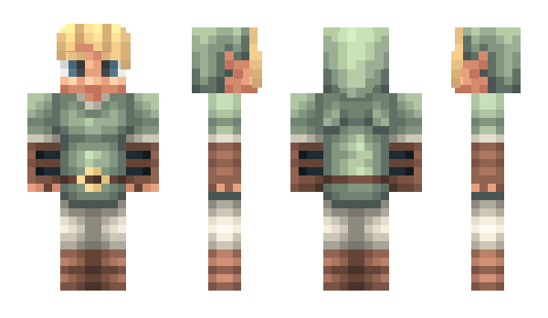 Minecraft skin thegreencat