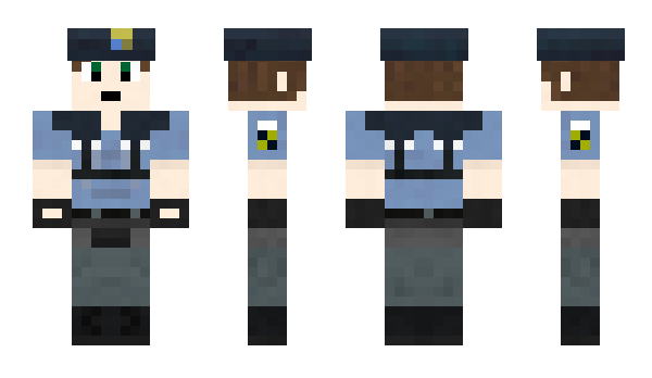 Minecraft skin Officereagle108