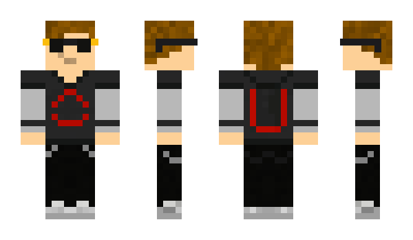 Minecraft skin Uhelka