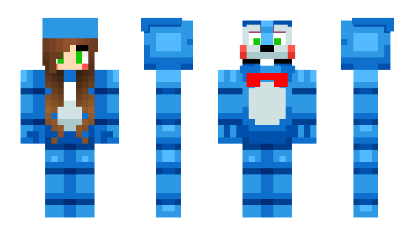 Minecraft skin hawra1