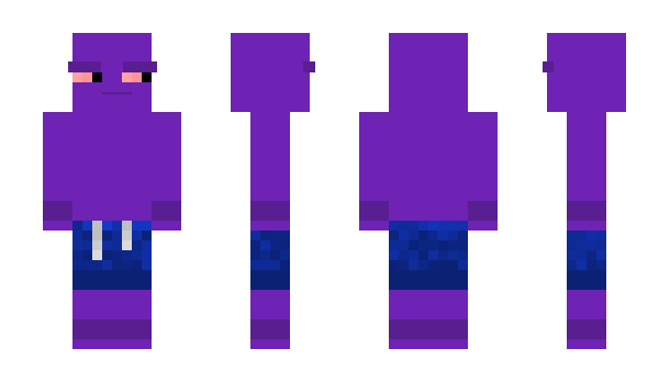 Minecraft skin purplehaze___