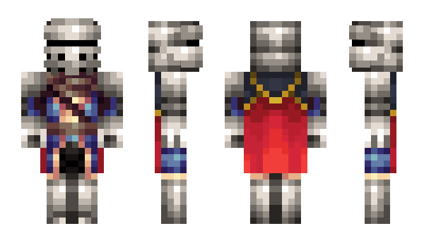 Minecraft skin Bullmacht