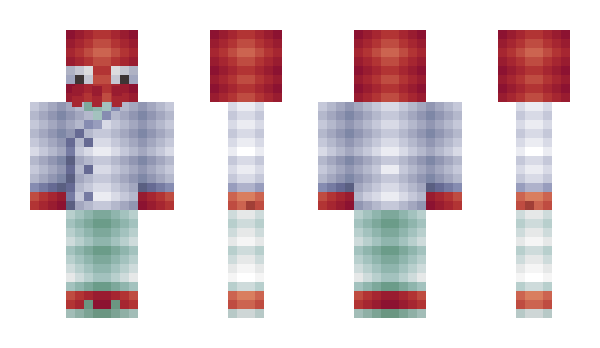 Minecraft skin Vumm