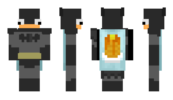 Minecraft скин по нику ItsRealBatman