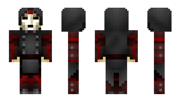 Minecraft skin Wolf252